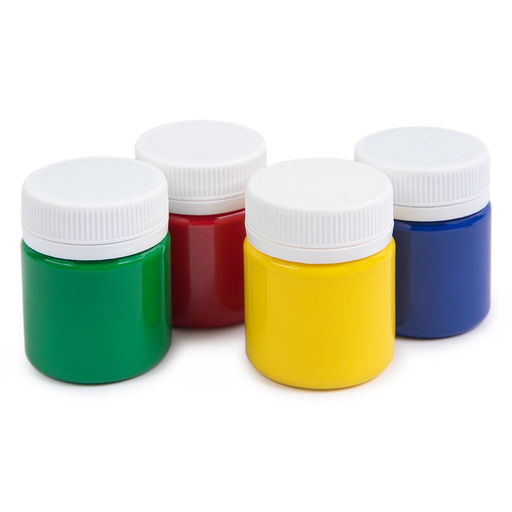 Краска пальчиковая Лео Расти набор LGFP-0104 4 цв. х 40 мл  фото 4