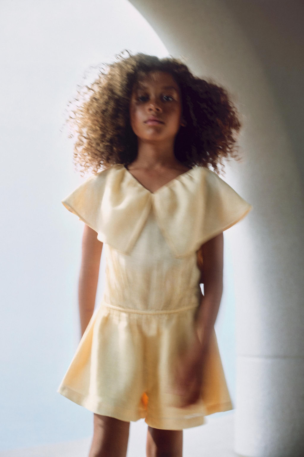 RUFFLED 100% LINEN PLAYSUIT - Zara фото 5
