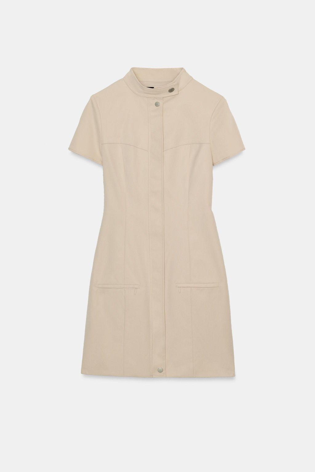 ELASTIC SHORT DRESS - Zara фото 10