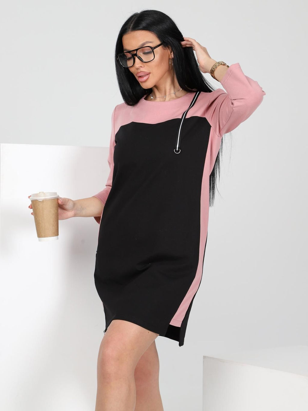 IV-CAPRIZ Вэрдела - платье из футера двунитки  фото 11