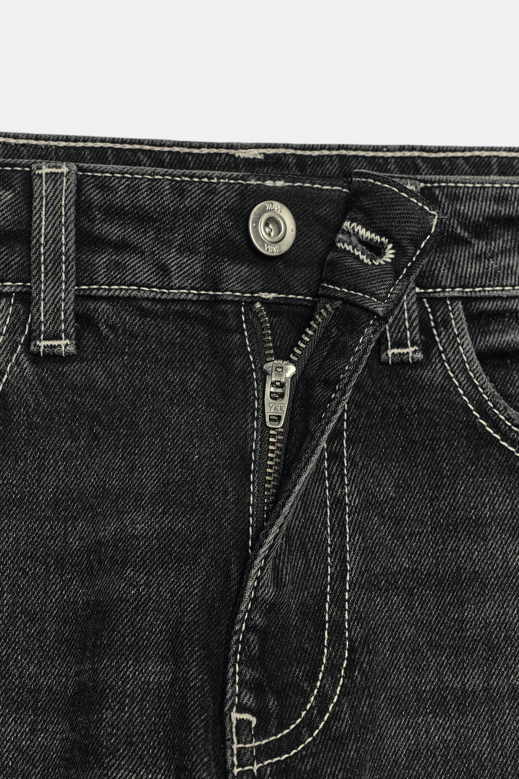 Z.01 HIGH-WAIST MOM FIT JEANS - Zara фото 10