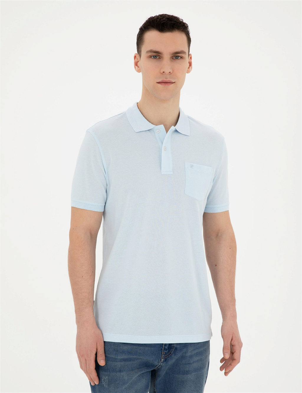 A__k Mavi Regular Fit Basic Ti__rt - Pierre cardin фото 3