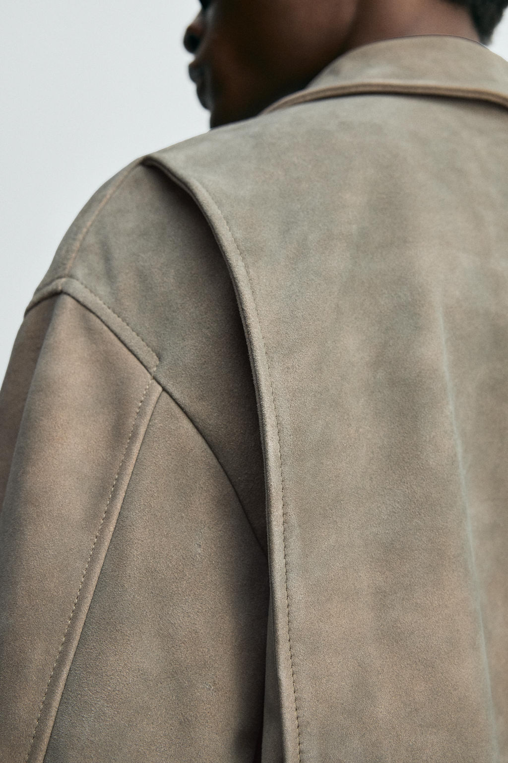 SUEDE LEATHER JACKET - Zara фото 7