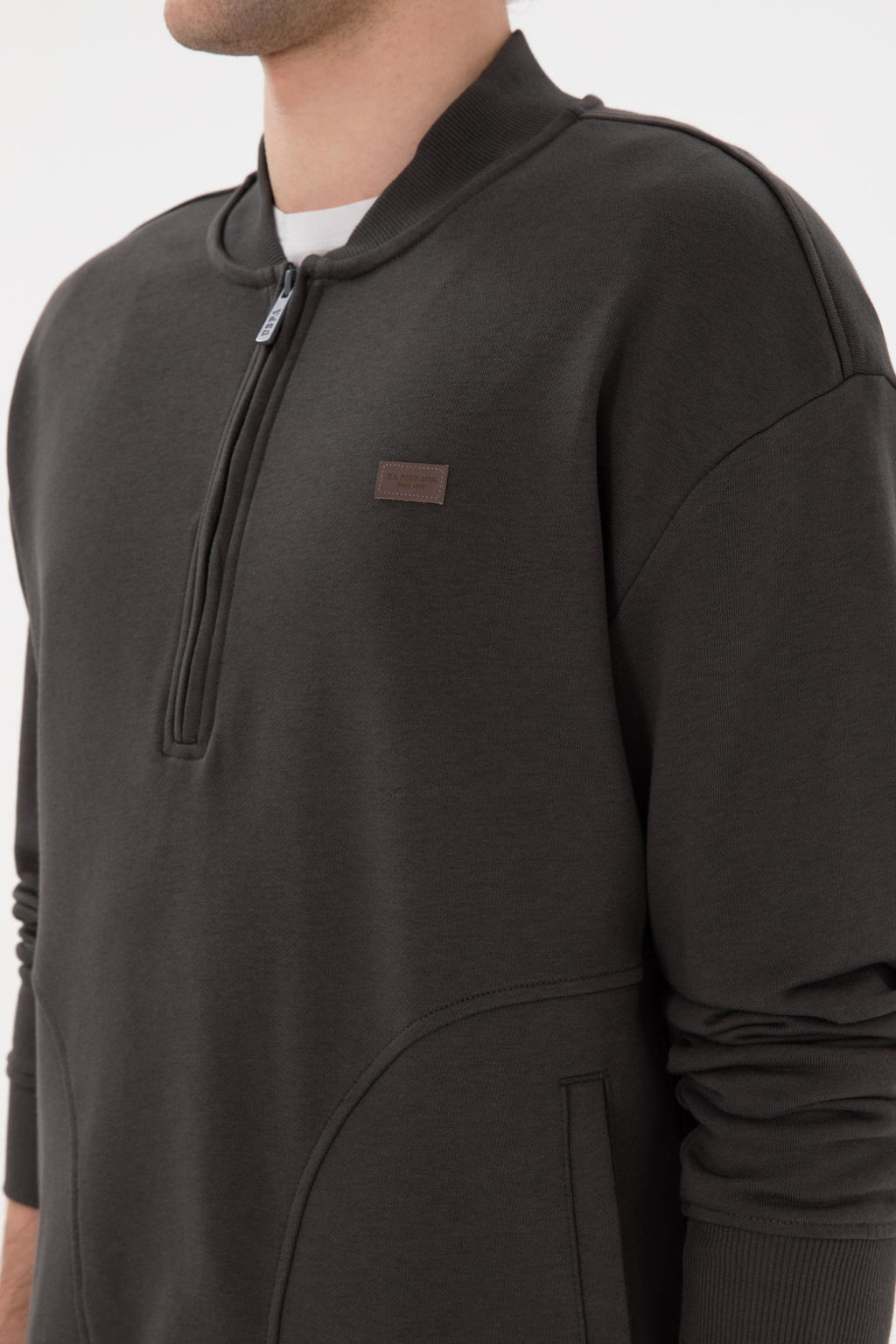 Мужская антрасит толстовка сюрприза в корзине - U.s. polo assn фото 7