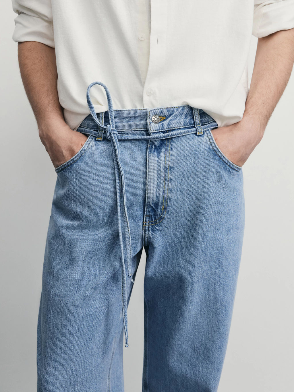 Брюки джинсовые мужские / Zarina  фото 2