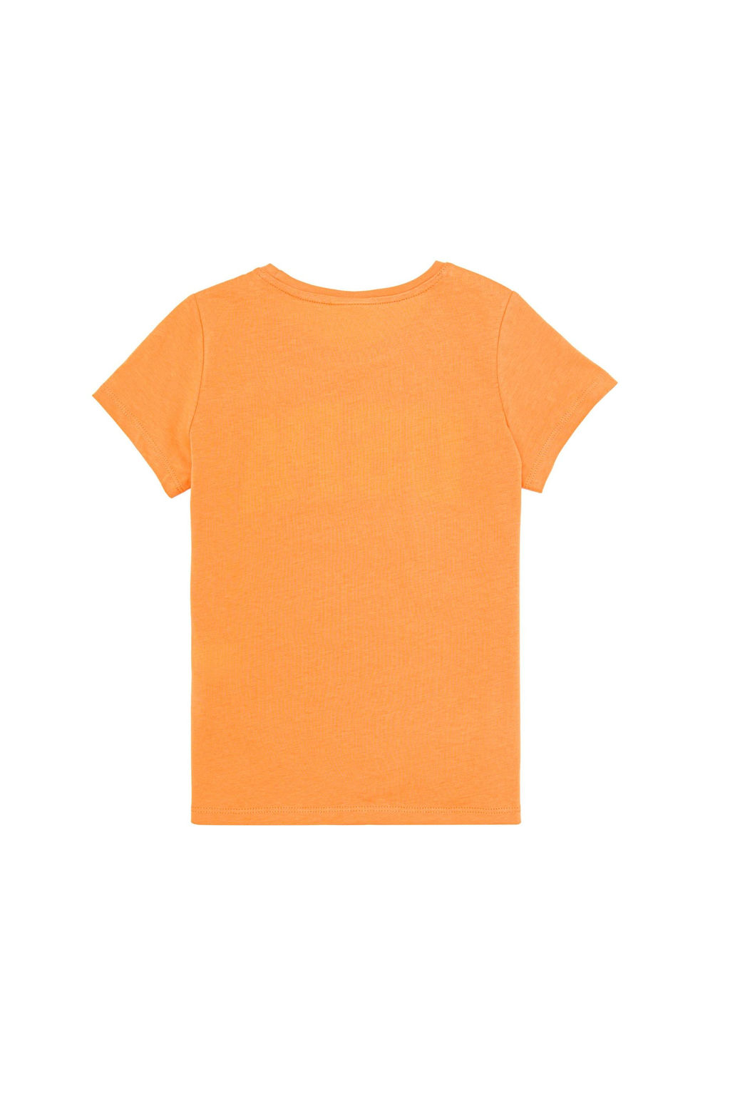 K_z _ocuk Turuncu Bisiklet Yaka Ti__rt - U.s. polo assn фото 5