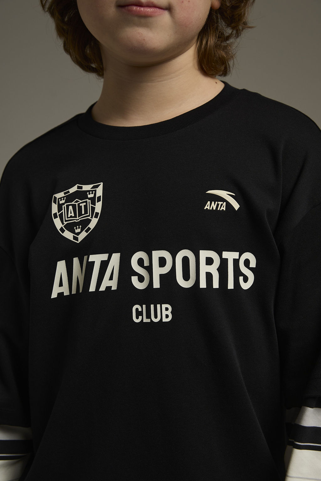 Лонгслив Черный - Anta фото 3