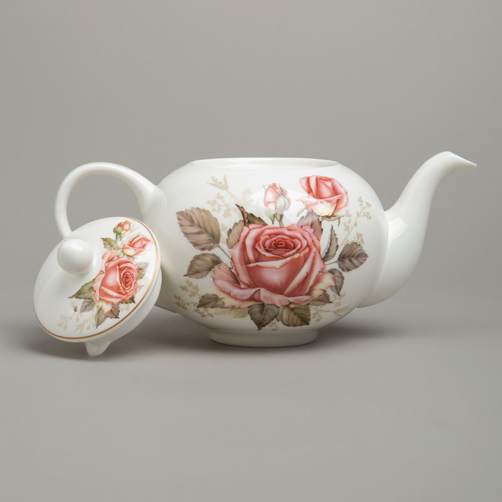 СЕРВИЗ ЧАЙНЫЙ LEFARD КОРЕЙСКАЯ РОЗА НА 6 ПЕР. 14 ПР. фото 17