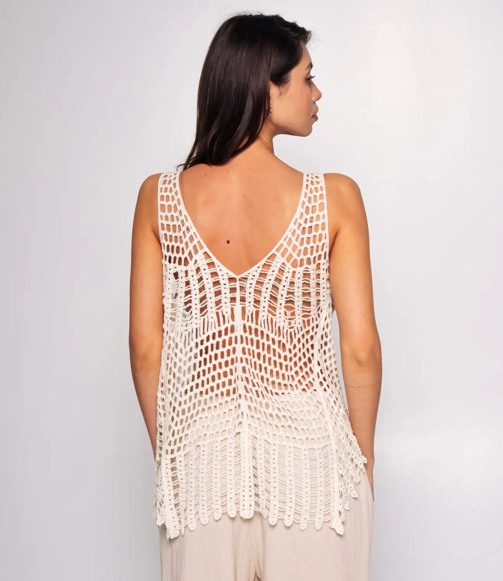 Топ #КТ012 (6), бежевый - Dommod фото 3