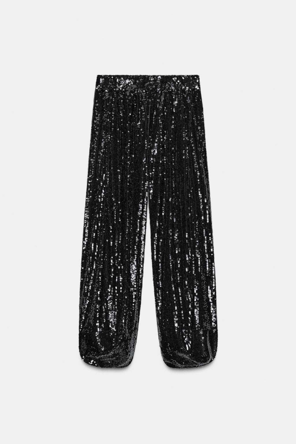 ZW COLLECTION LIMITED EDITION SEQUIN TROUSERS - Zara фото 6