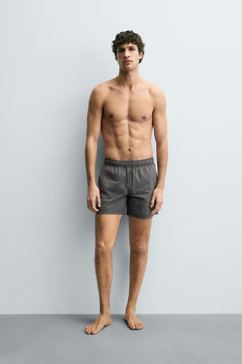 STRIPED SWIMMING TRUNKS - Zara фото 5