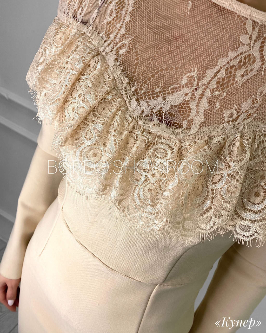 Платье Купер (бежевый) - Nadi bordo фото 9