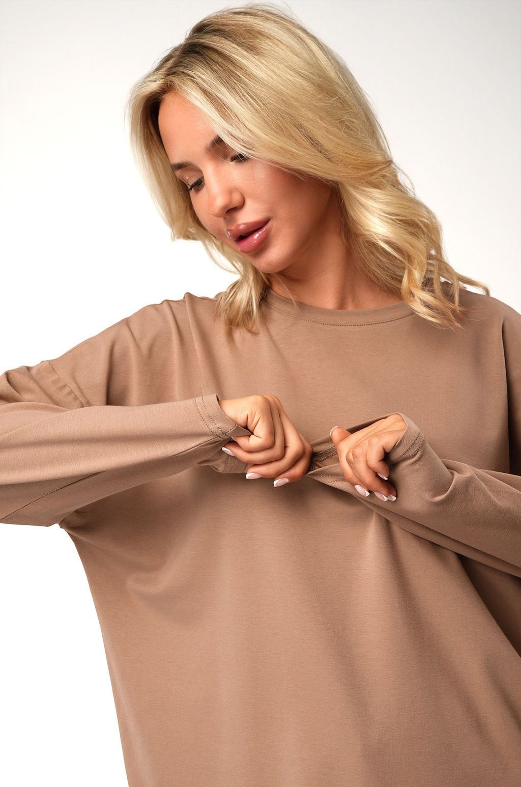 Женский лонгслив оверсайз Happyfox - Happy fox фото 5