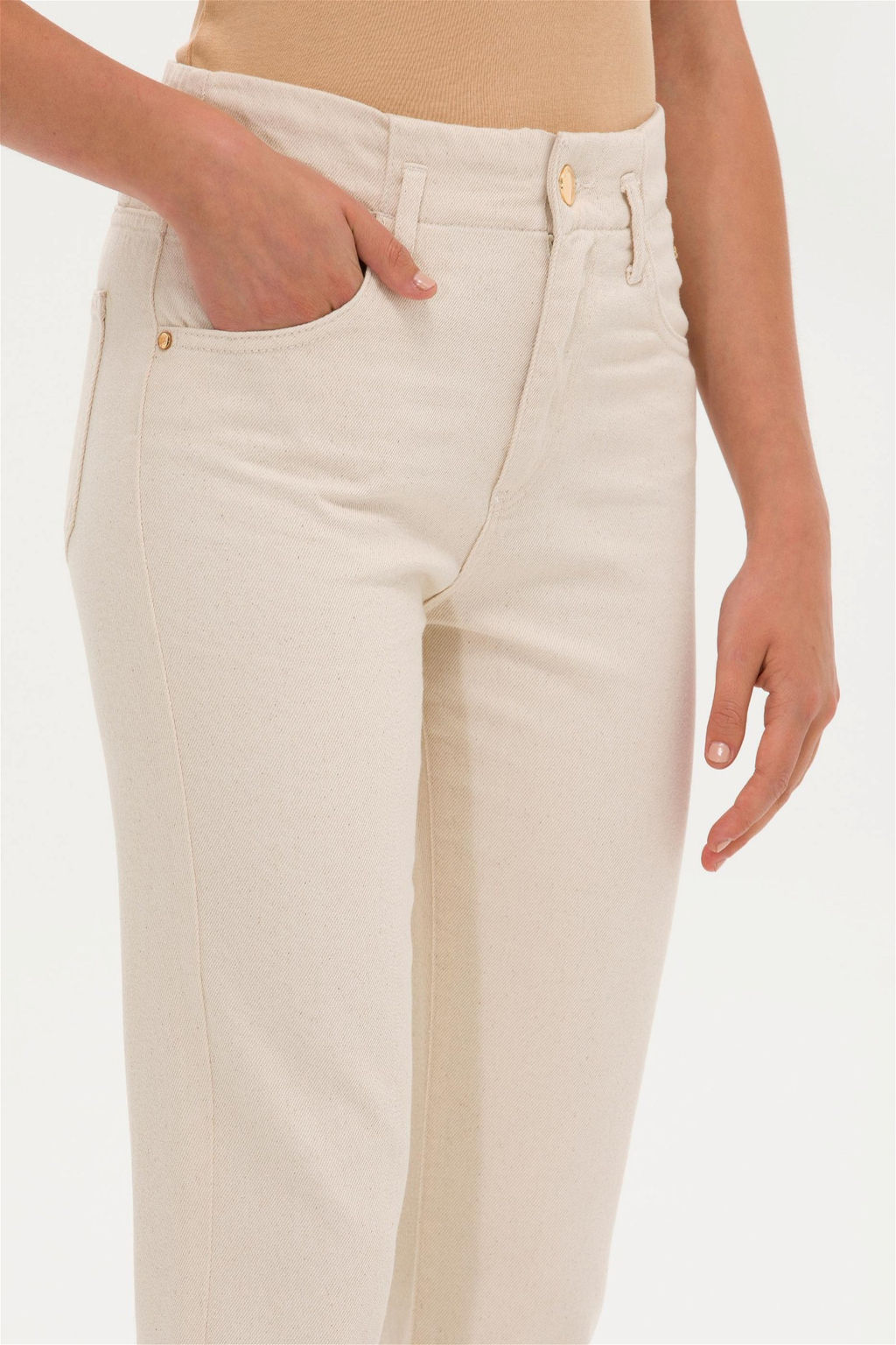 Женские бежевые джинсы - U.s. polo assn фото 13