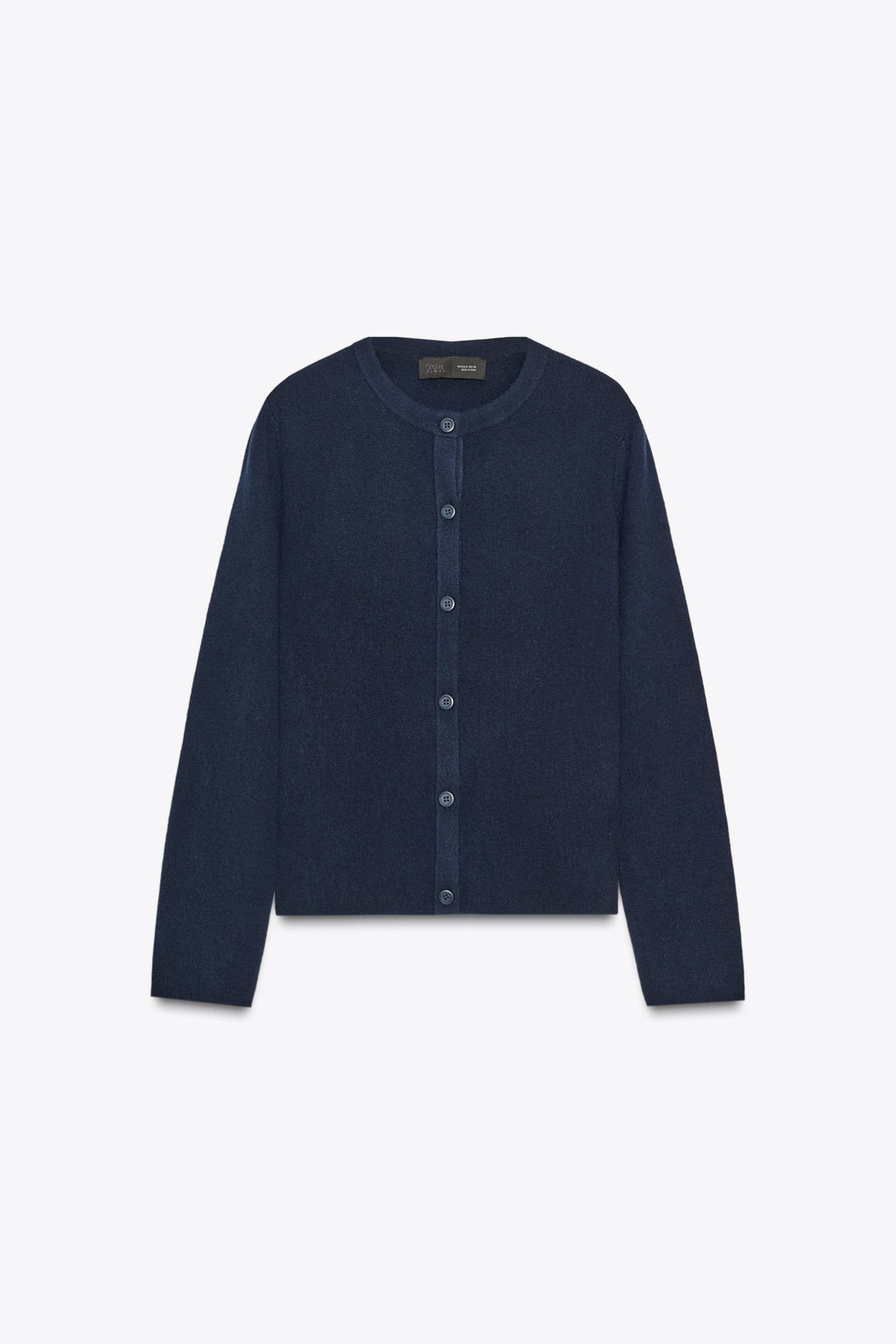 BASIC KNIT CARDIGAN WITH BUTTONS - Zara фото 6