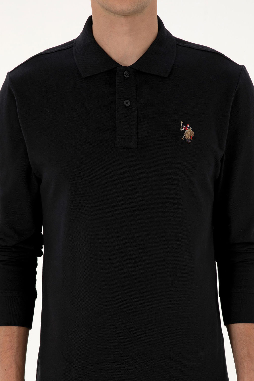Erkek Siyah Basic Sweatshirt Sepette S_rpriz _ndirim - U.s. polo assn фото 6