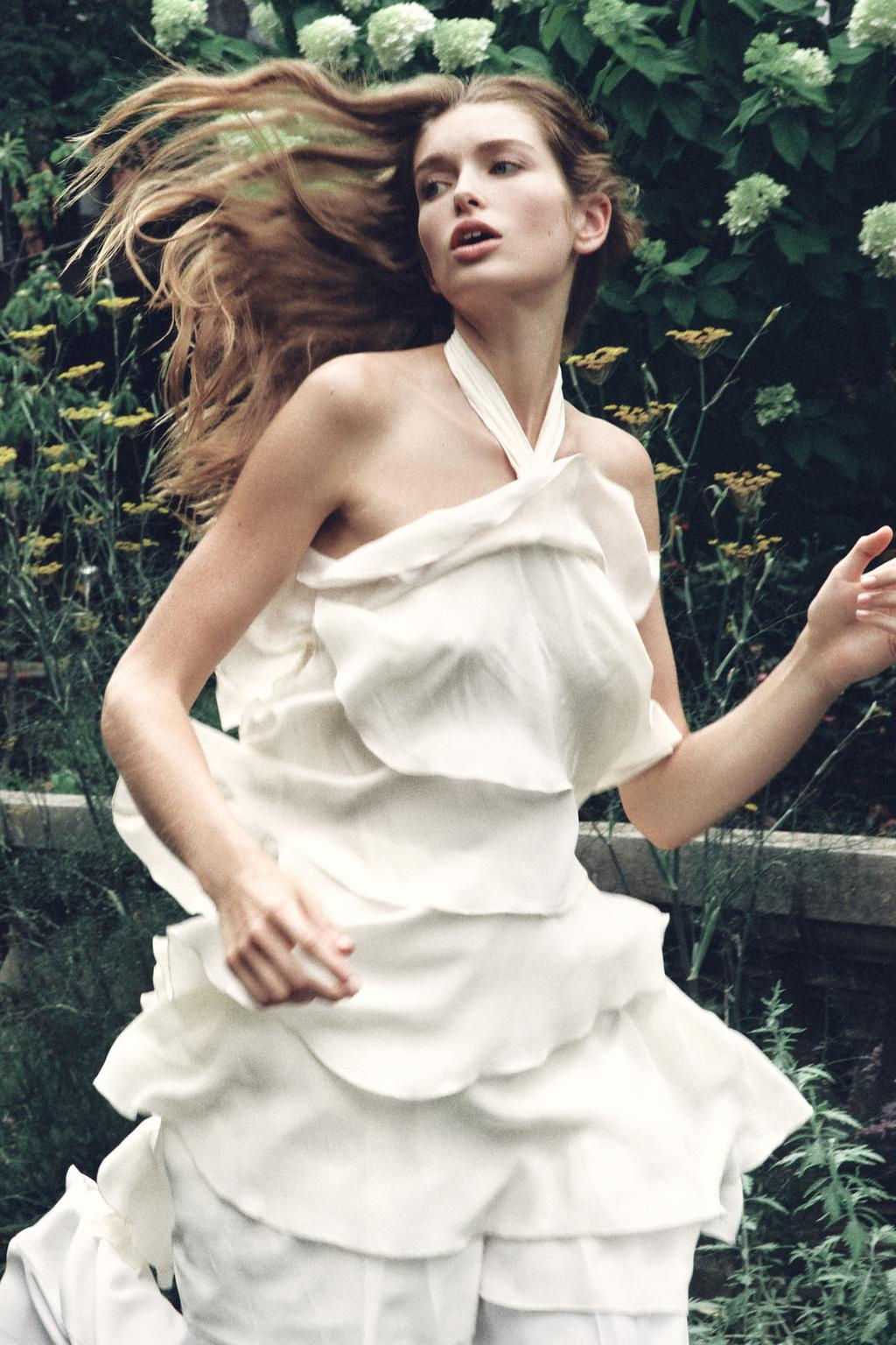RUFFLED MINI DRESS - Zara фото 3