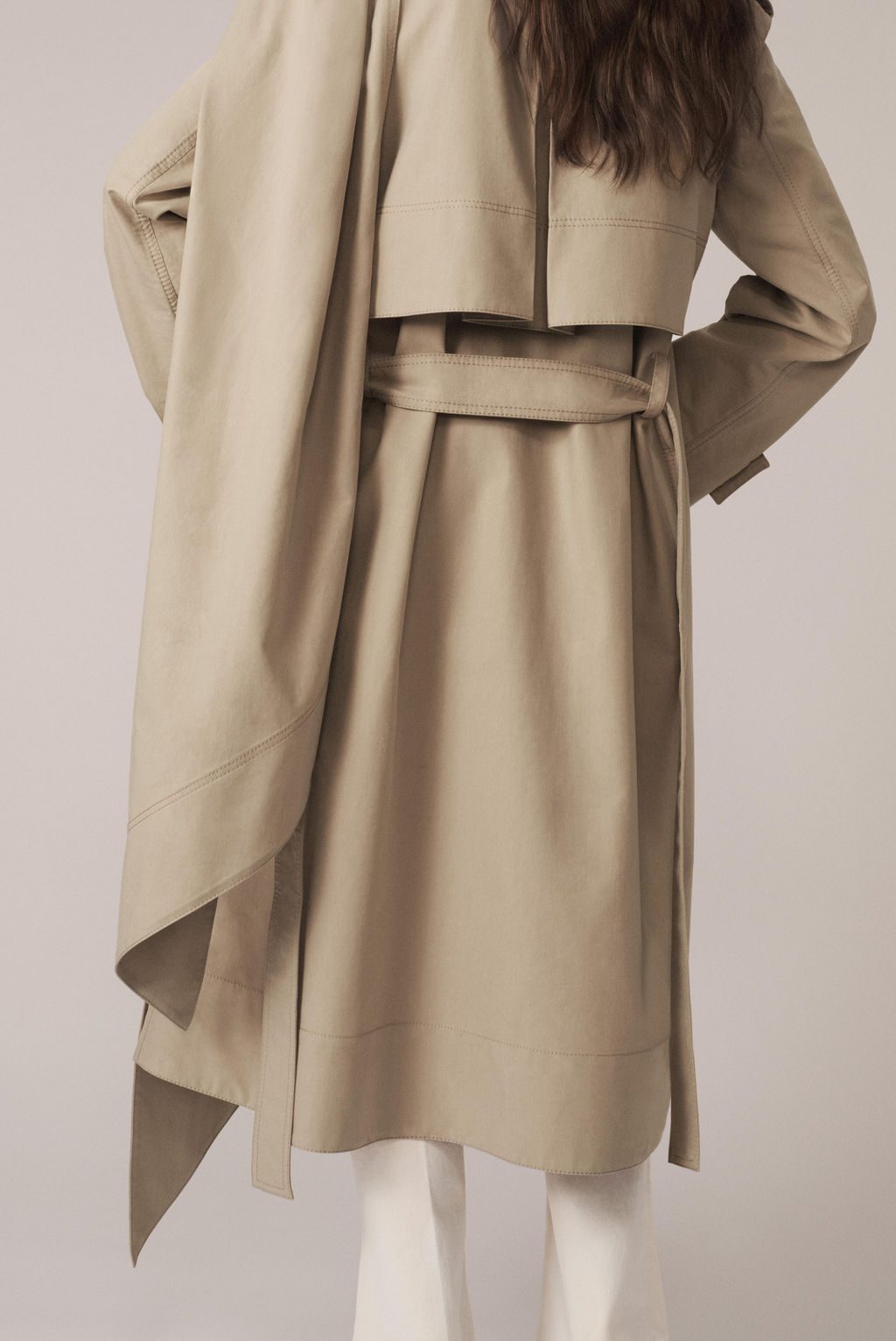 2-IN-1 DETACHABLE WAISTCOAT TRENCH COAT - THE ITEM ZARA WOMAN  фото 17