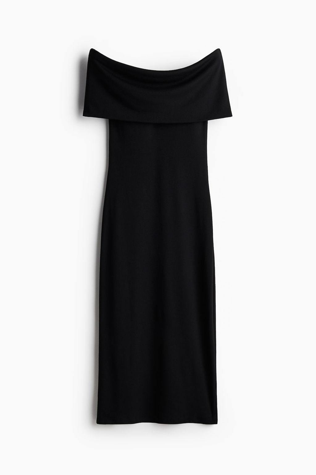 Vestido off-the-shoulder - H&m фото 5