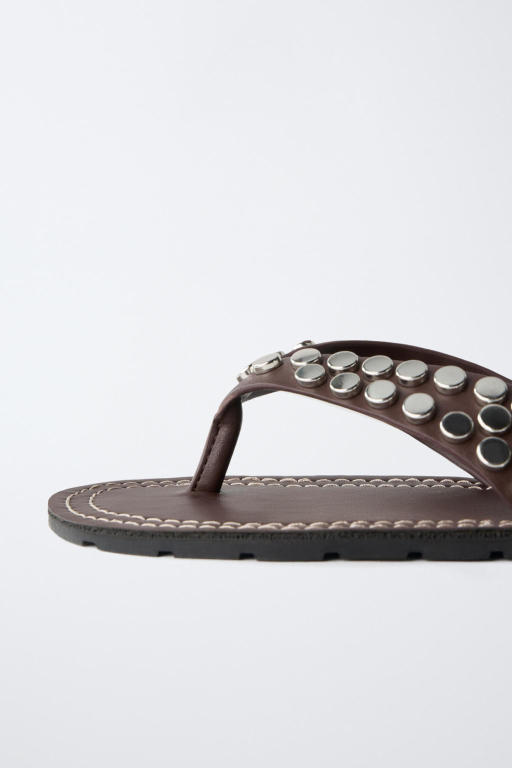 SANDALIA TACHAS / Marr?n - Zara фото 6