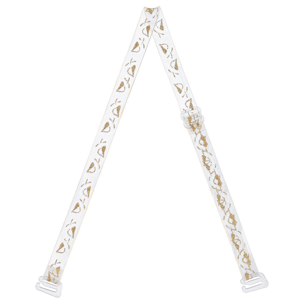 Бретели (пара) Gamma BR-1030 в пакете 10 мм 10 пар СК/Распродажа под золото