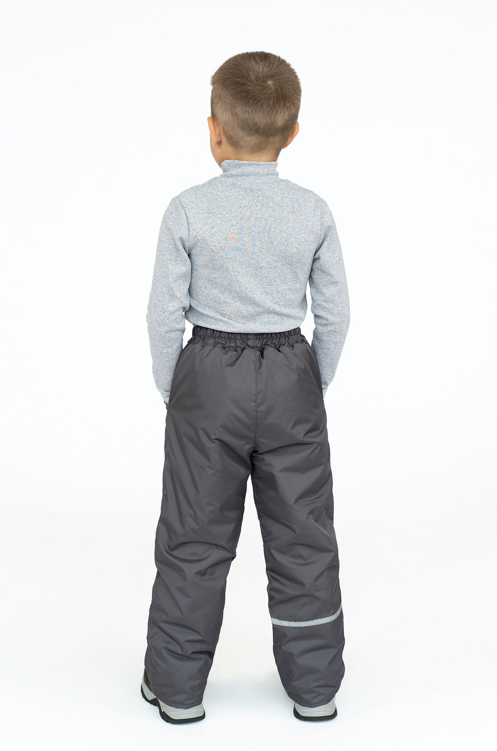 Брюки демисезонные серые