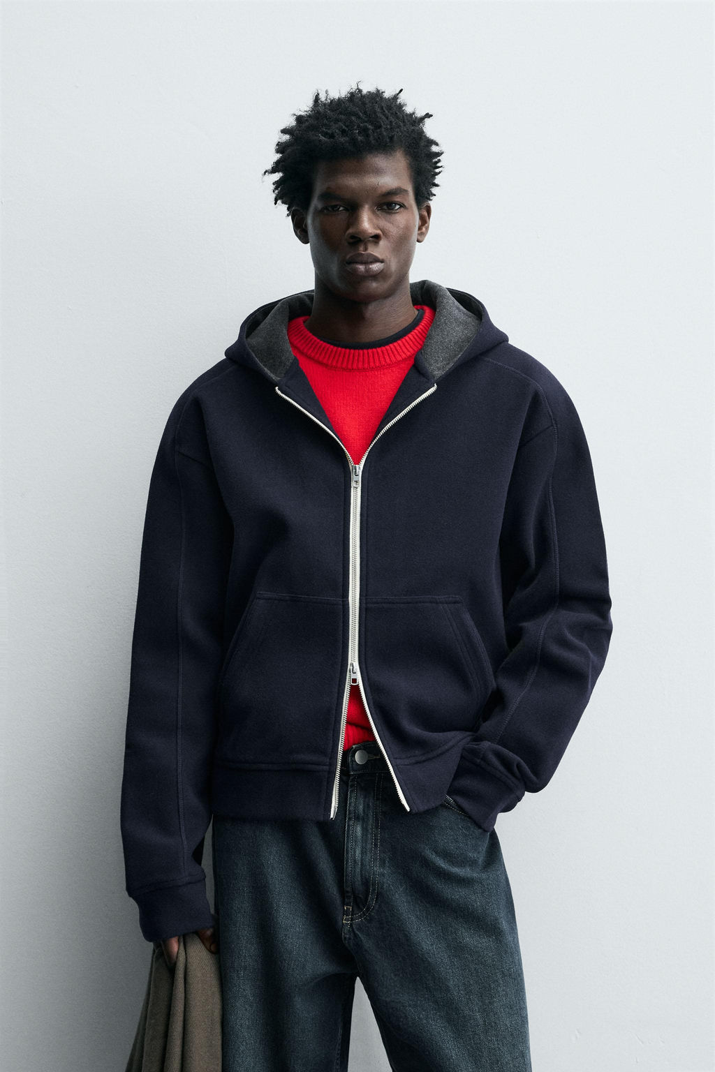 FELT HOODIE - Zara фото 2