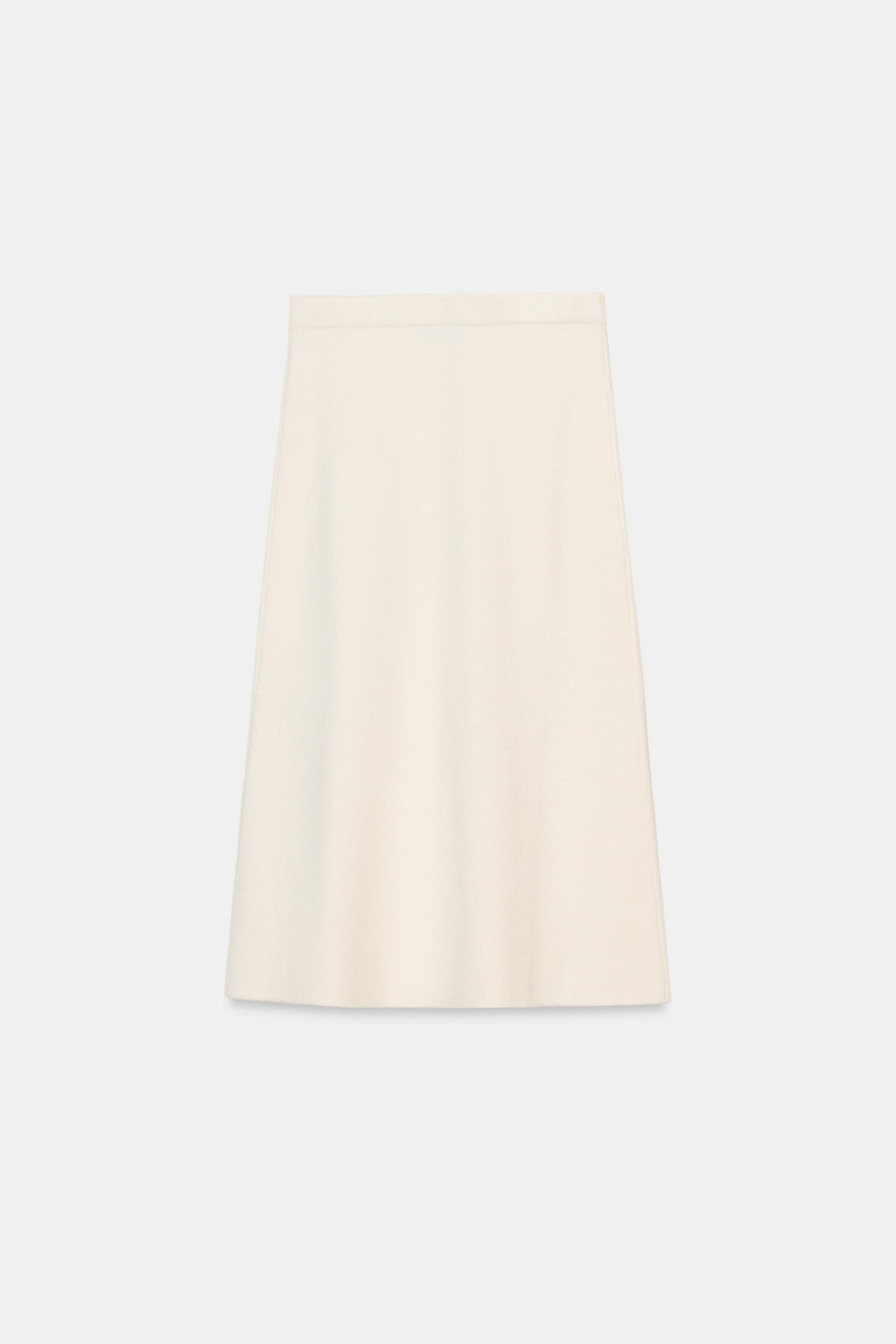 FALDA MIDI PUNTO / Crudo - Zara фото 6
