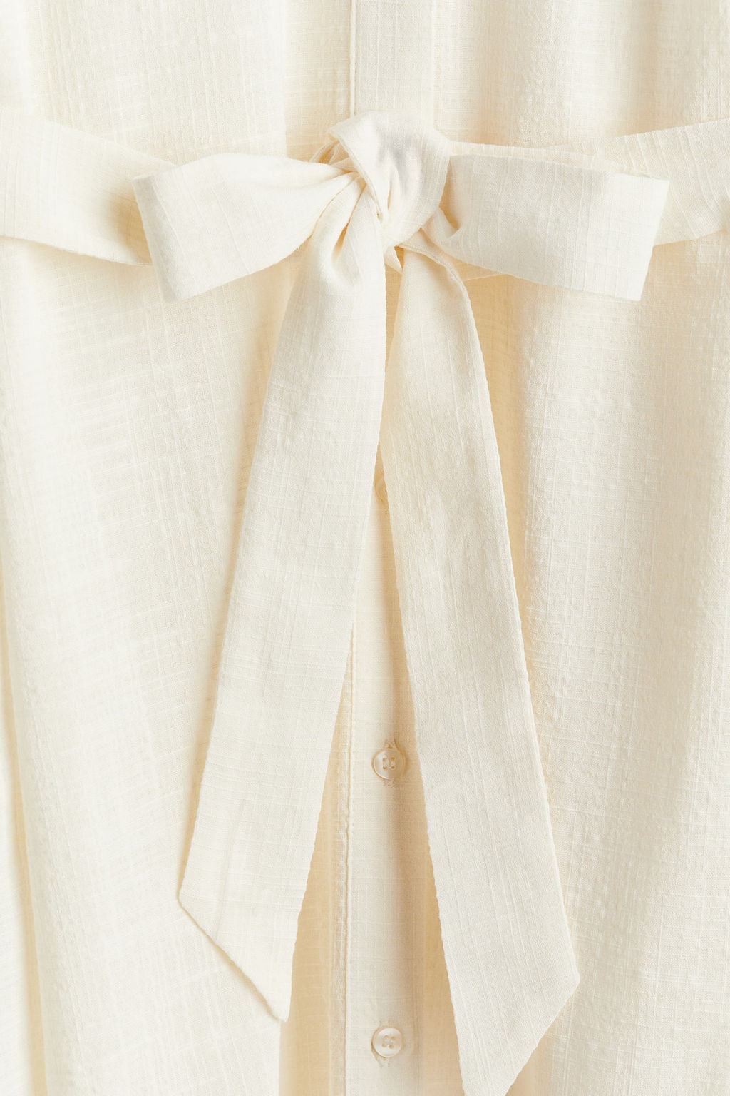 Vestido oversize con cinturon de anudar - H&m фото 6