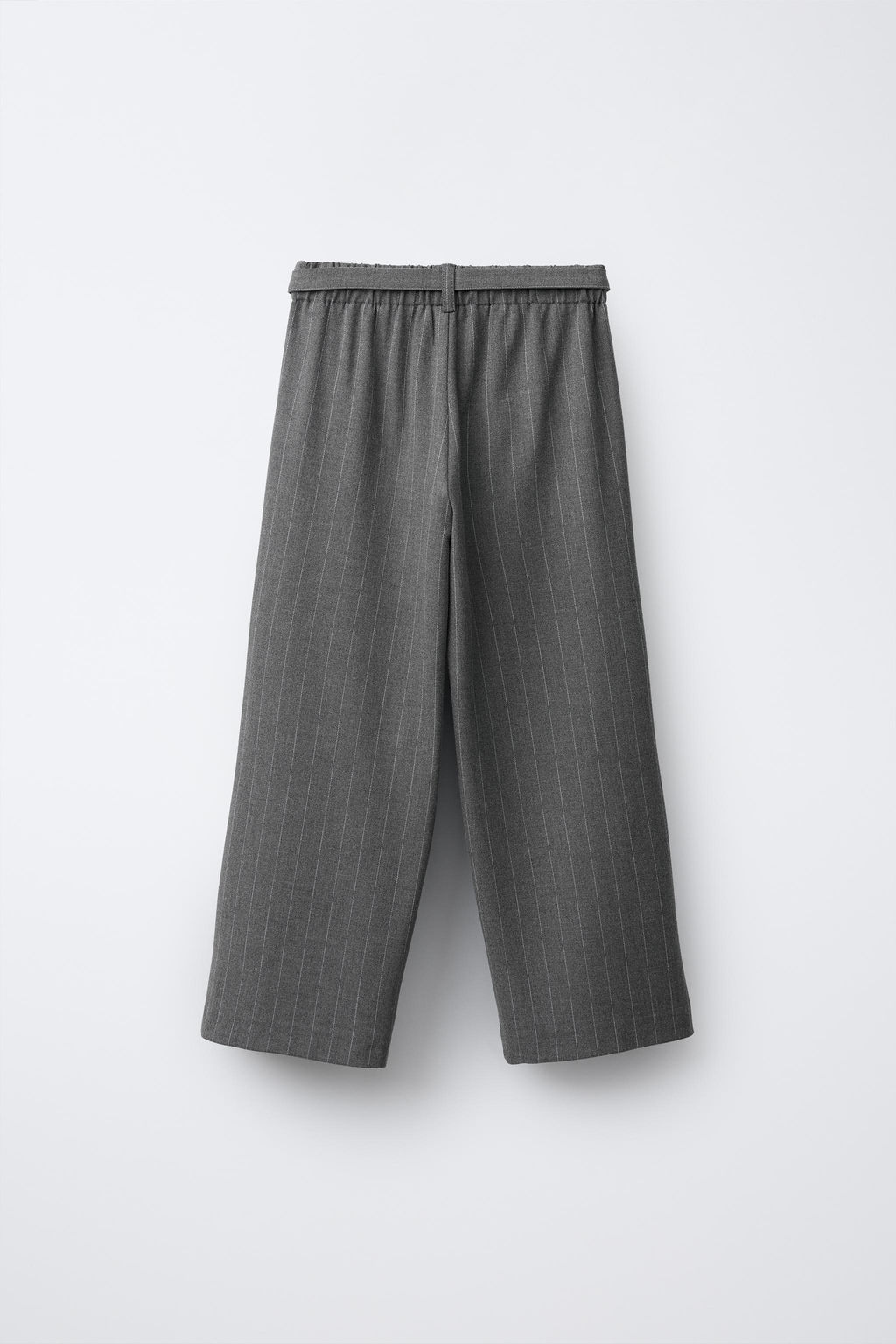 PINSTRIPE TROUSERS WITH BELT - Zara фото 2