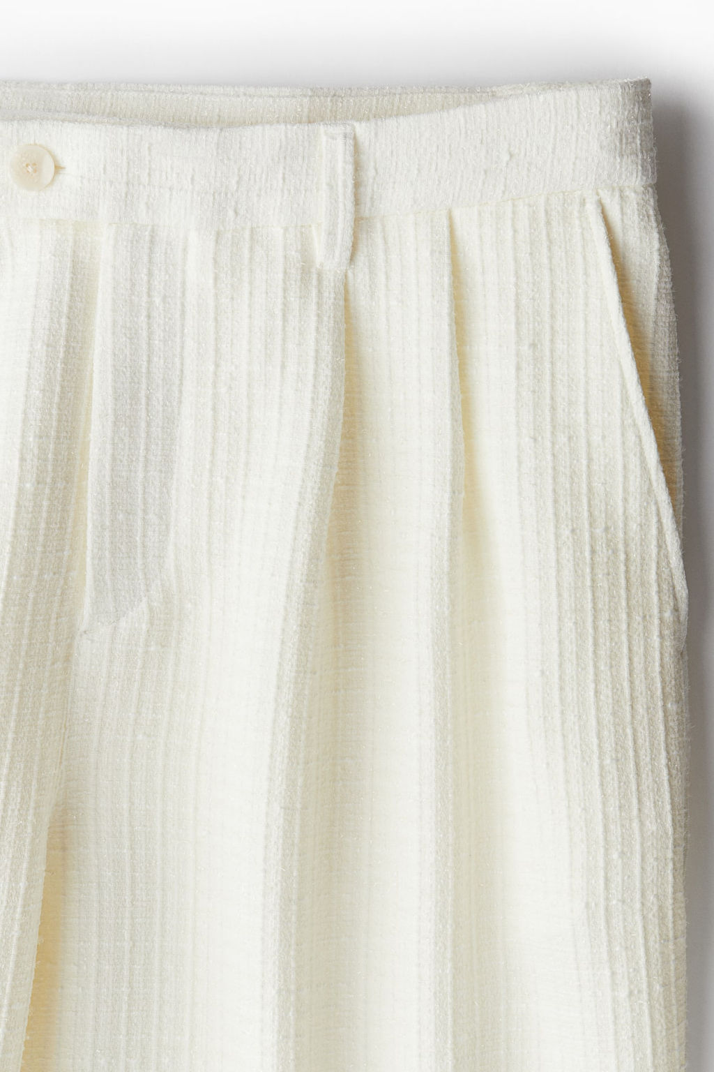 Pantalon texturizado Relaxed Fit - H&m фото 7