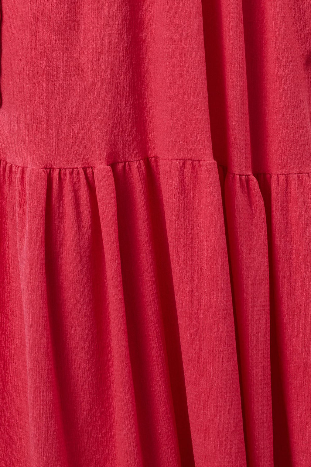 Fusya Duz Maxi Kruvazeli Etegi F?rf?rl? Dokulu K?sa Kol Esnek Orme Maxi Elbise Elbise TWOSS24EL01060 - Trendyolmilla фото 3