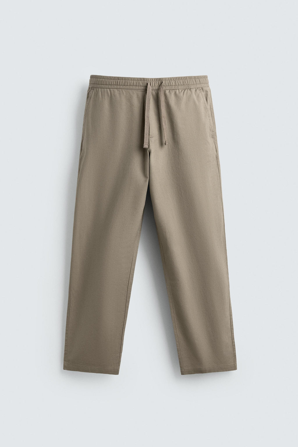 PANTAL?N RELAXED FIT ALGOD?N - LINO / Verde