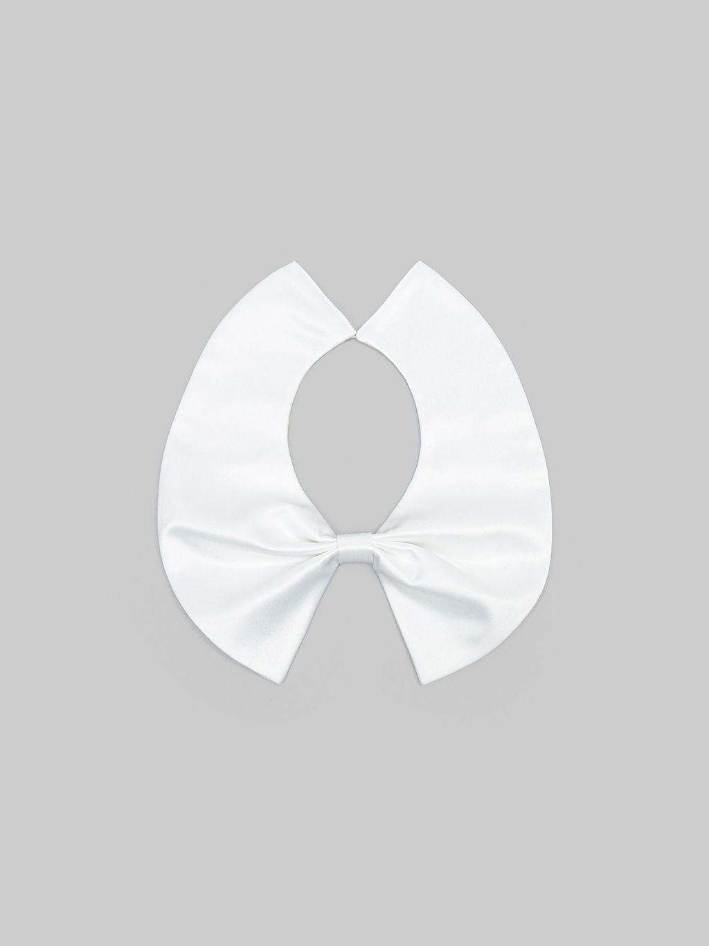 Воротник Молоко с имитацией банта - Bungly фото 4