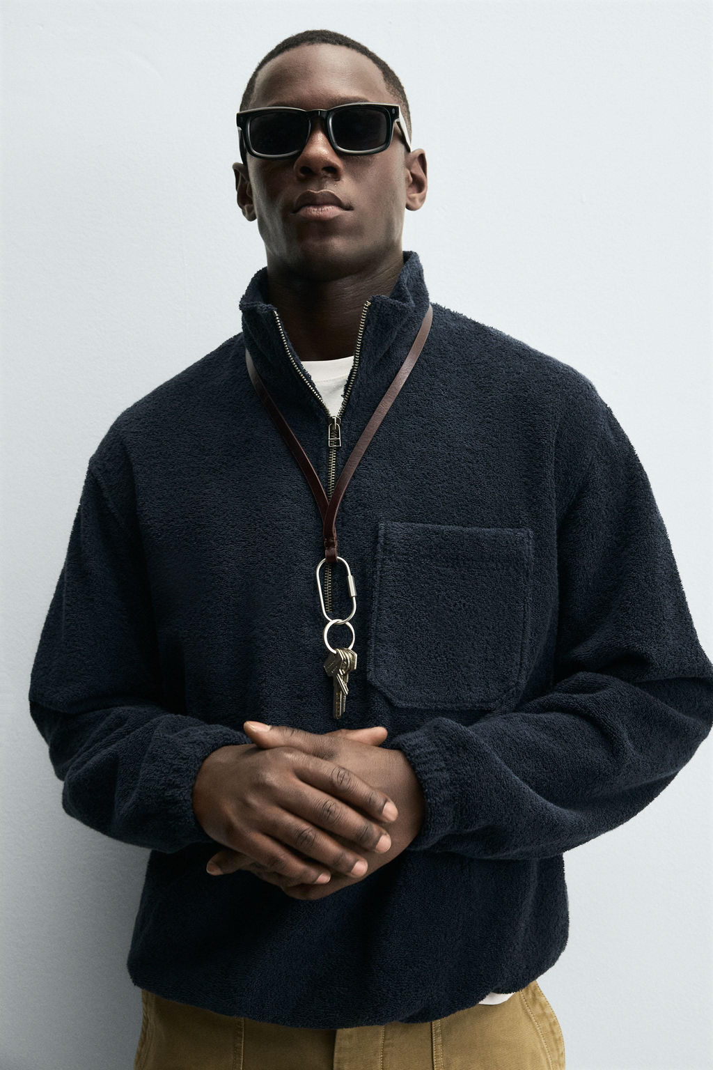 TEXTURED POUCH POCKET JACKET - Zara фото 6