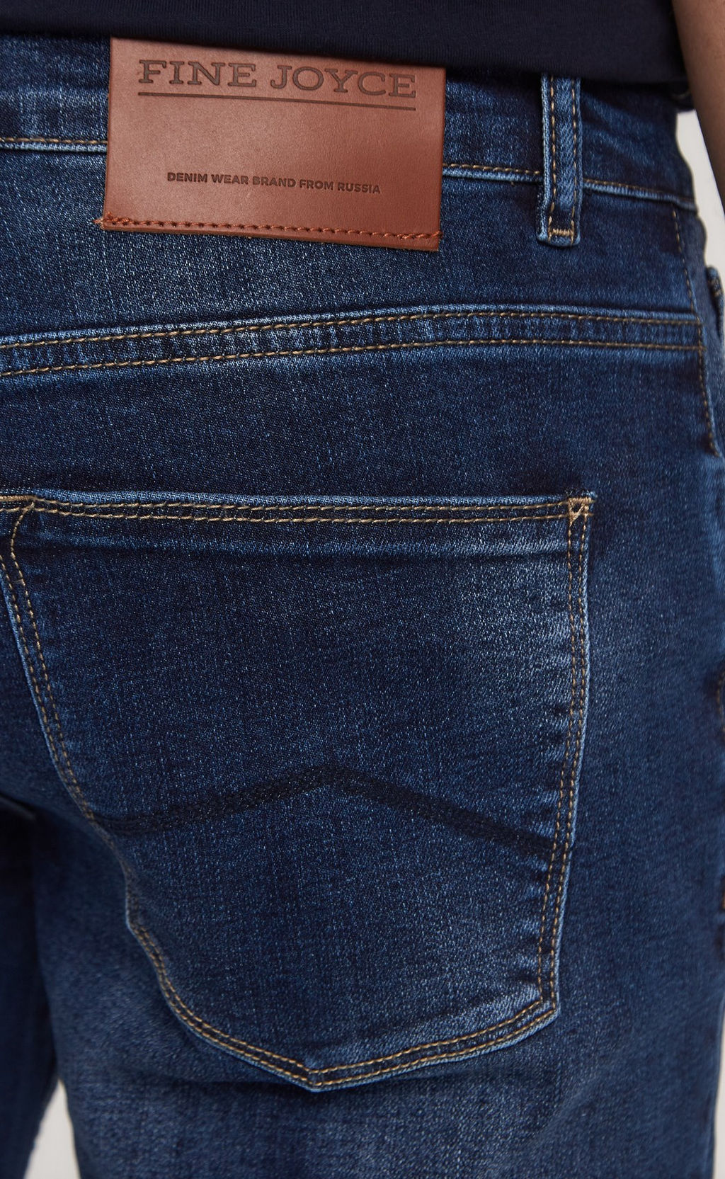Джинсы Fine Joyce F121-01-77S синий хлопок  фото 5