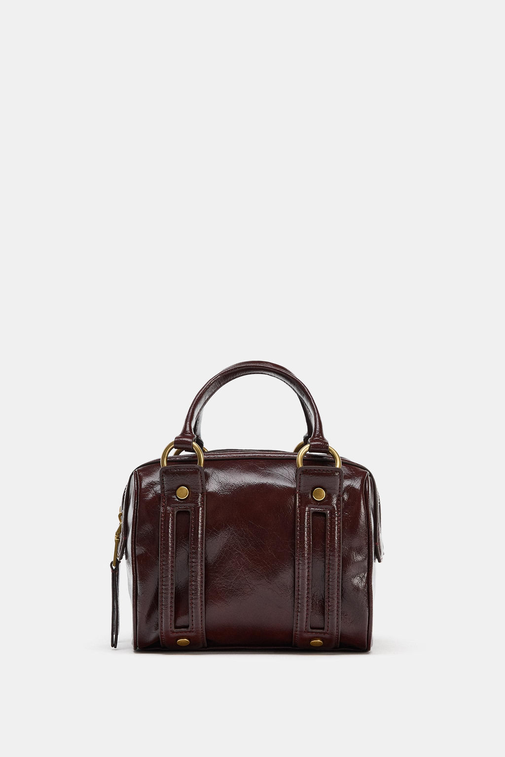 HANDBAG WITH METALLIC DETAILS - Zara фото 5