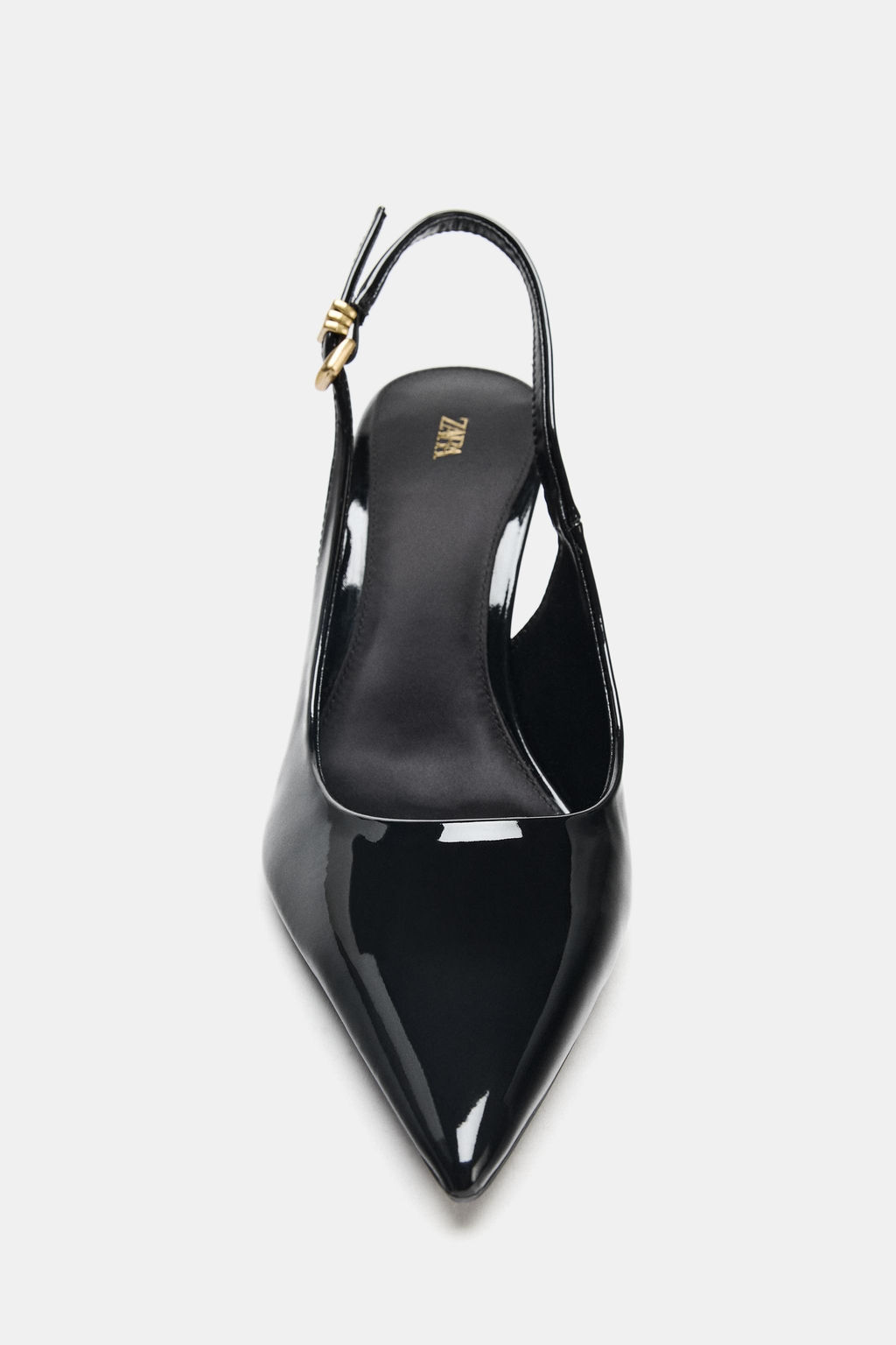 METAL BUCKLE HEELS - Zara фото 17
