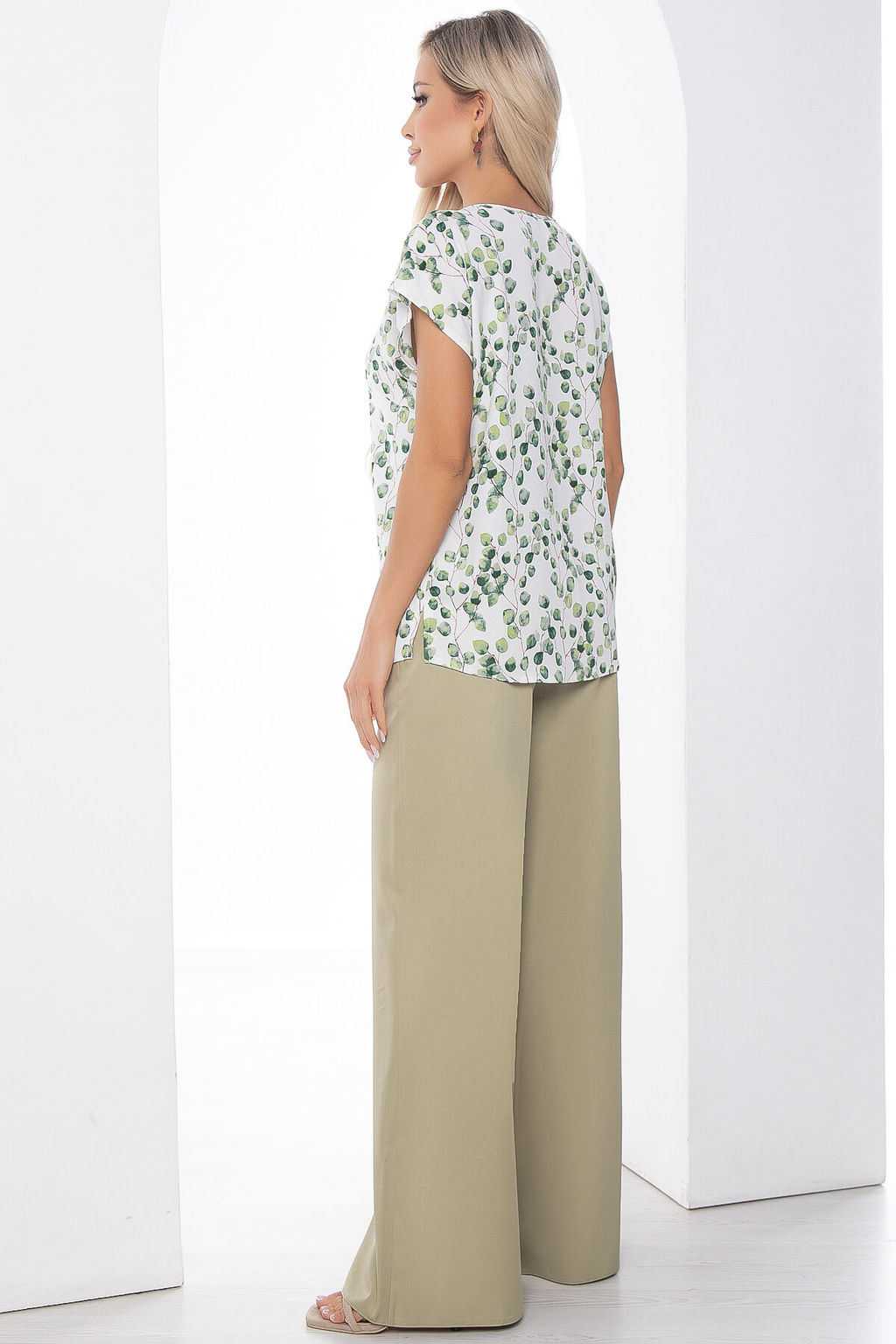 Костюм Марица (зеленые цветы) К9047 - Lt collection фото 2