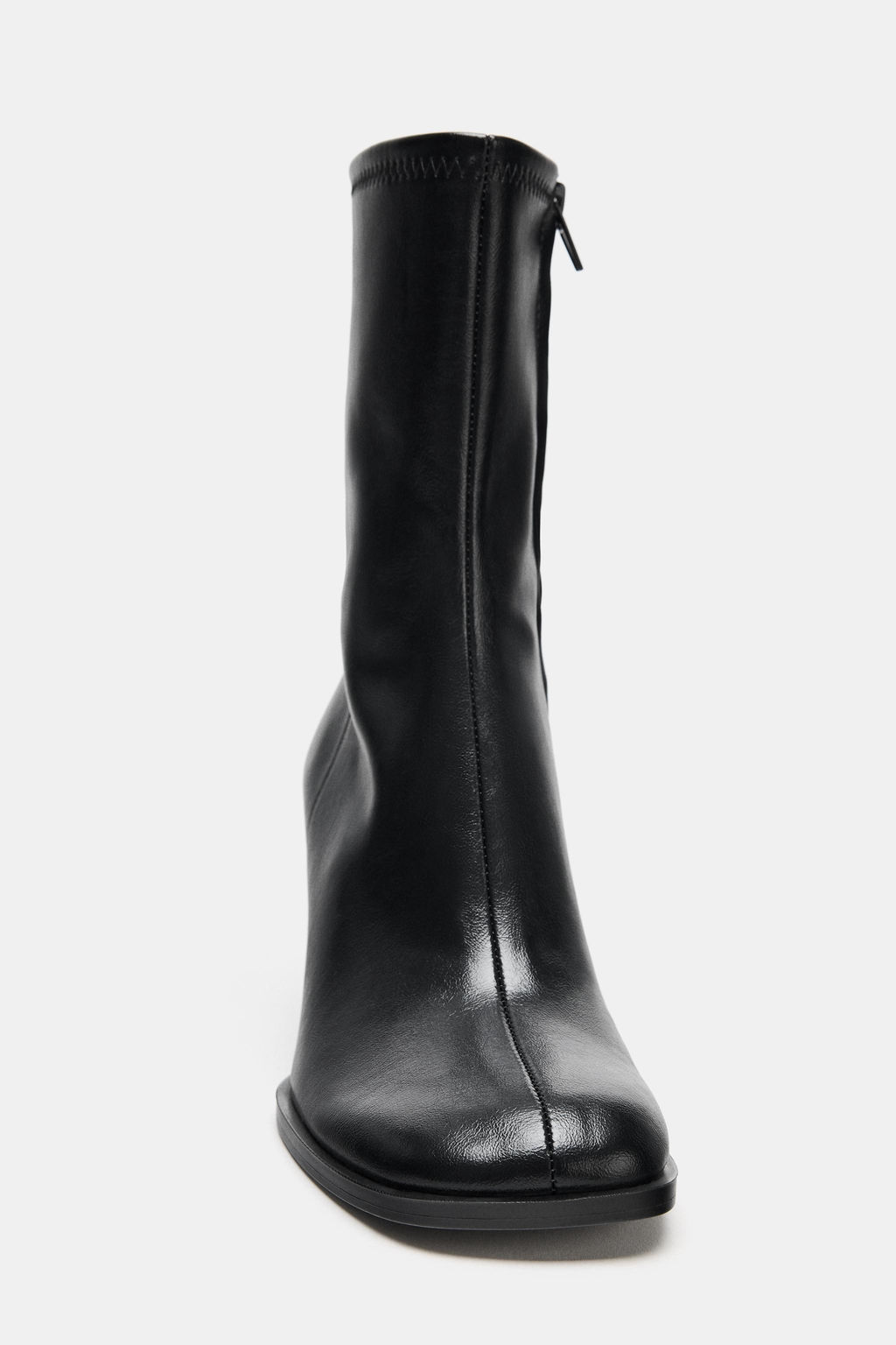 BLOCK HEEL ANKLE BOOTS - Zara фото 8