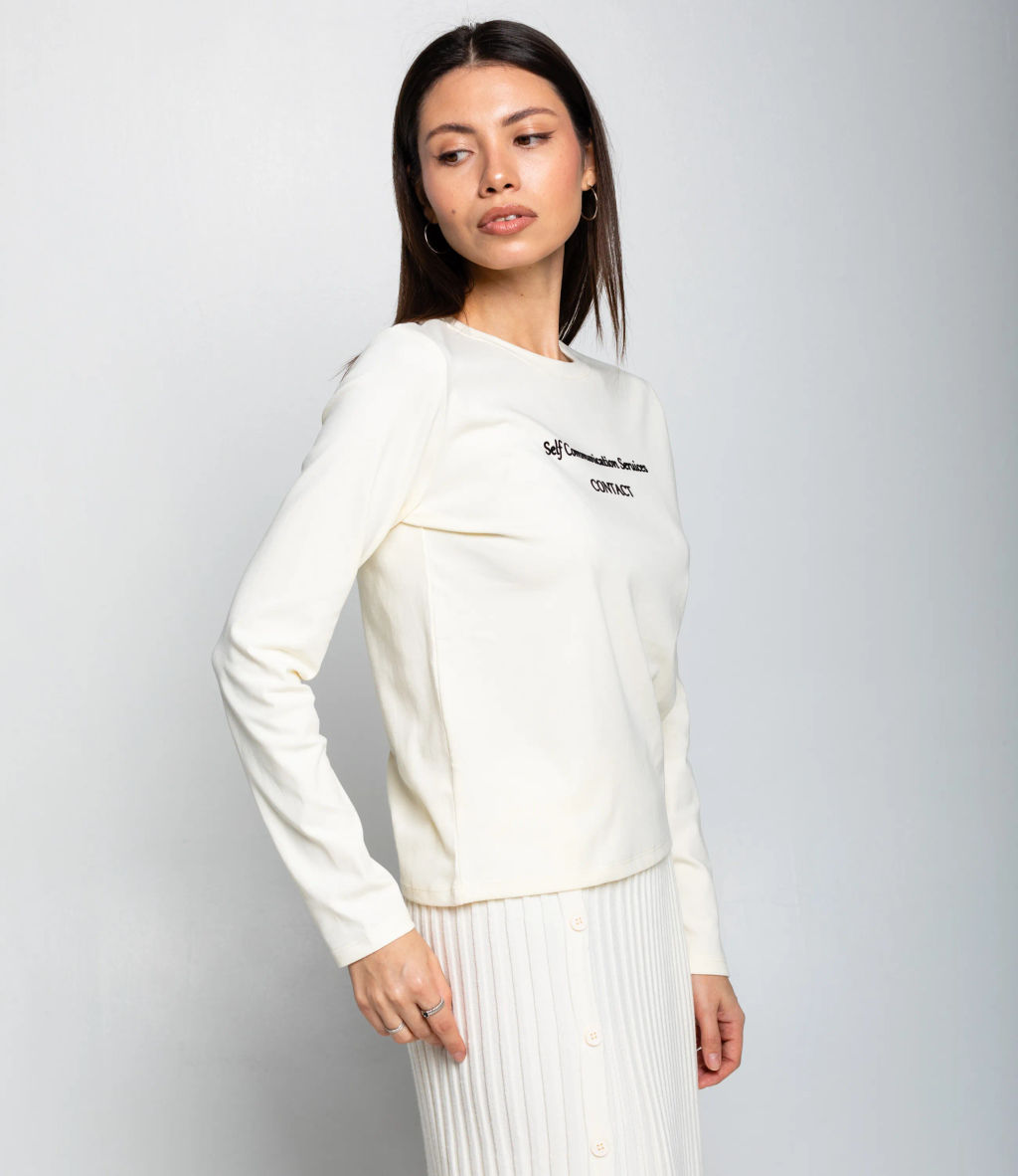 Лонгслив #КТ8923 (3), кремовый - Dommod фото 2