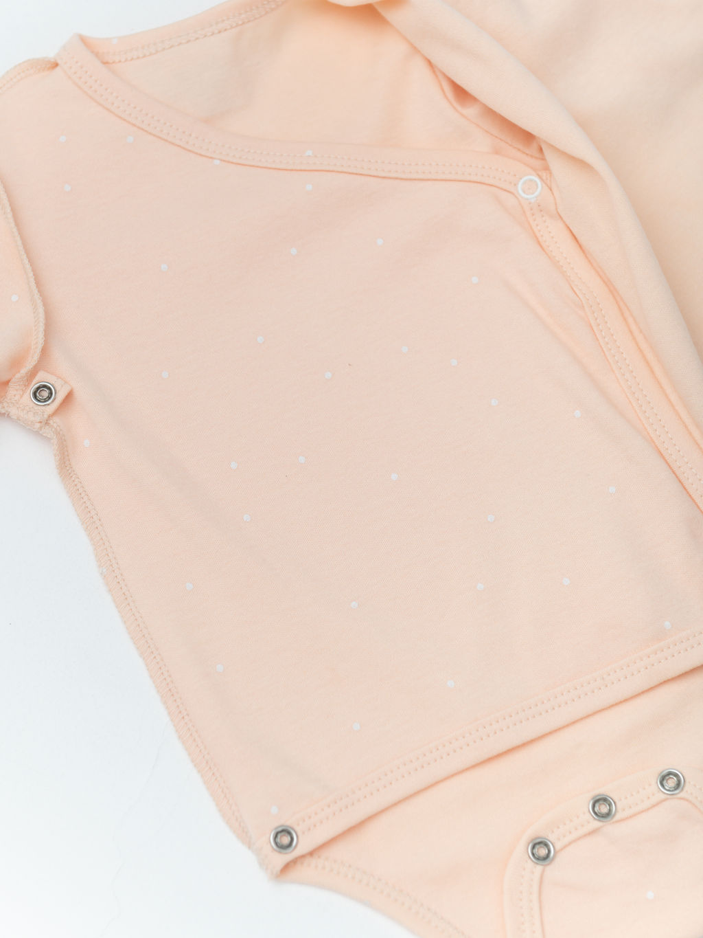 Комплект 2 предмета боди, бел/персик - Lesi kids фото 13