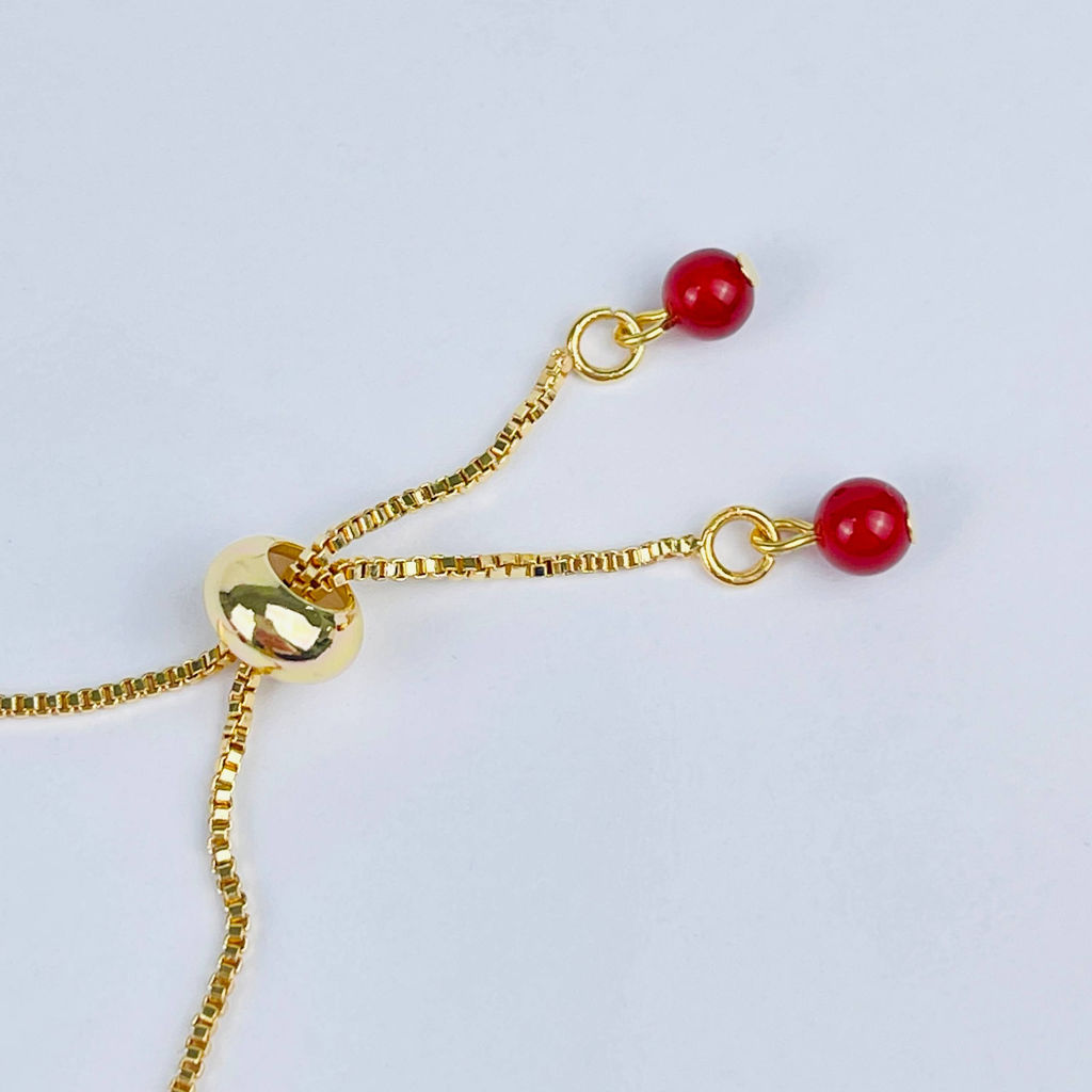 Браслет регулируемый с Сердоликом - Радуга самоцветов фото 3