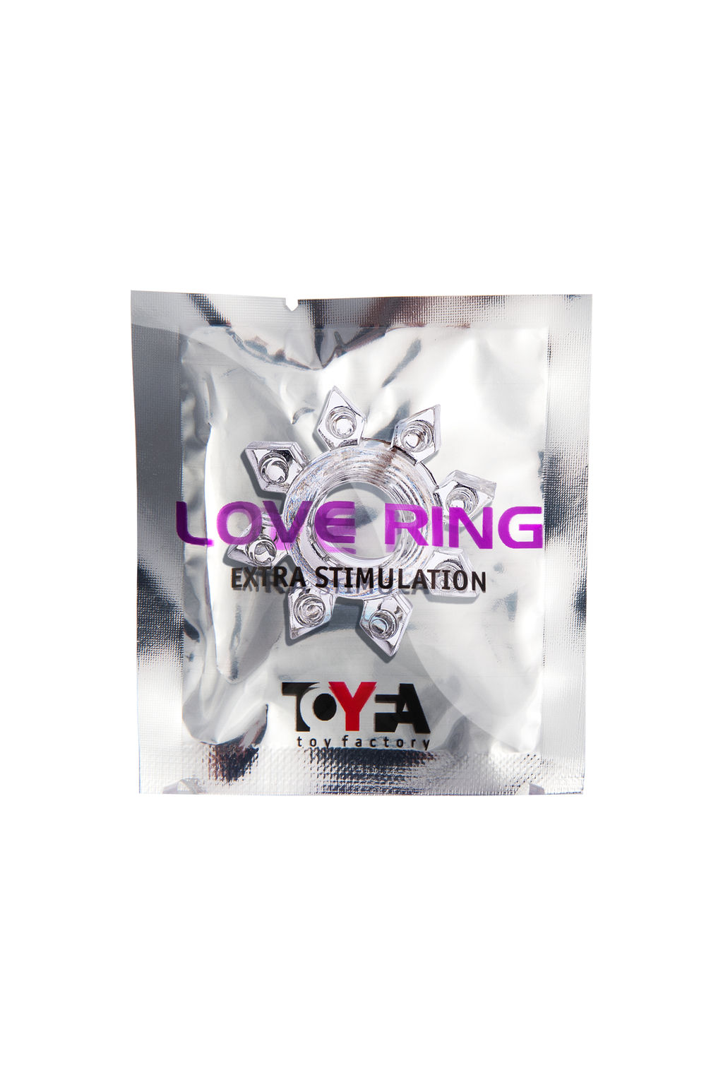 Эрекционное кольцо на пенис TOYFA, TPE, прозрачный