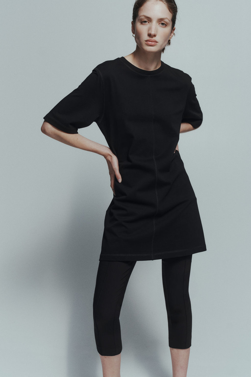 Vestido camiseta de algod?n - H&m фото 3