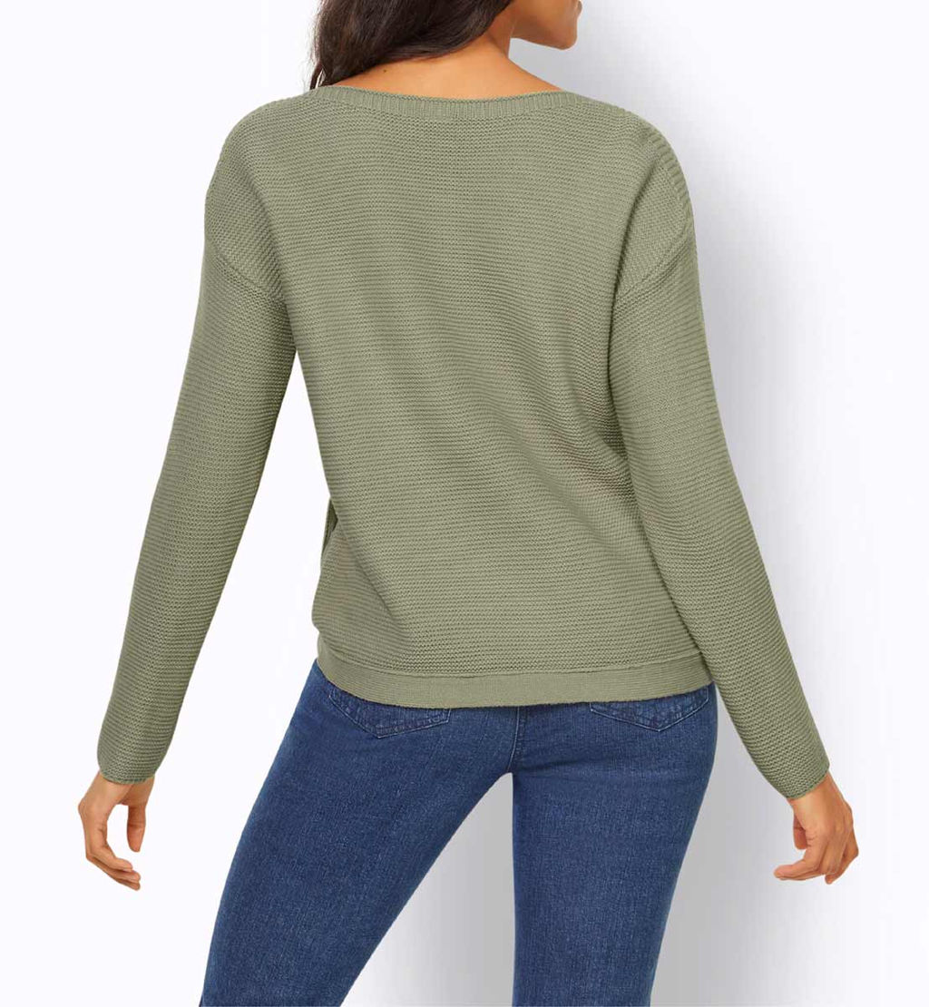 Пуловер, цвета грязи - Heine фото 4