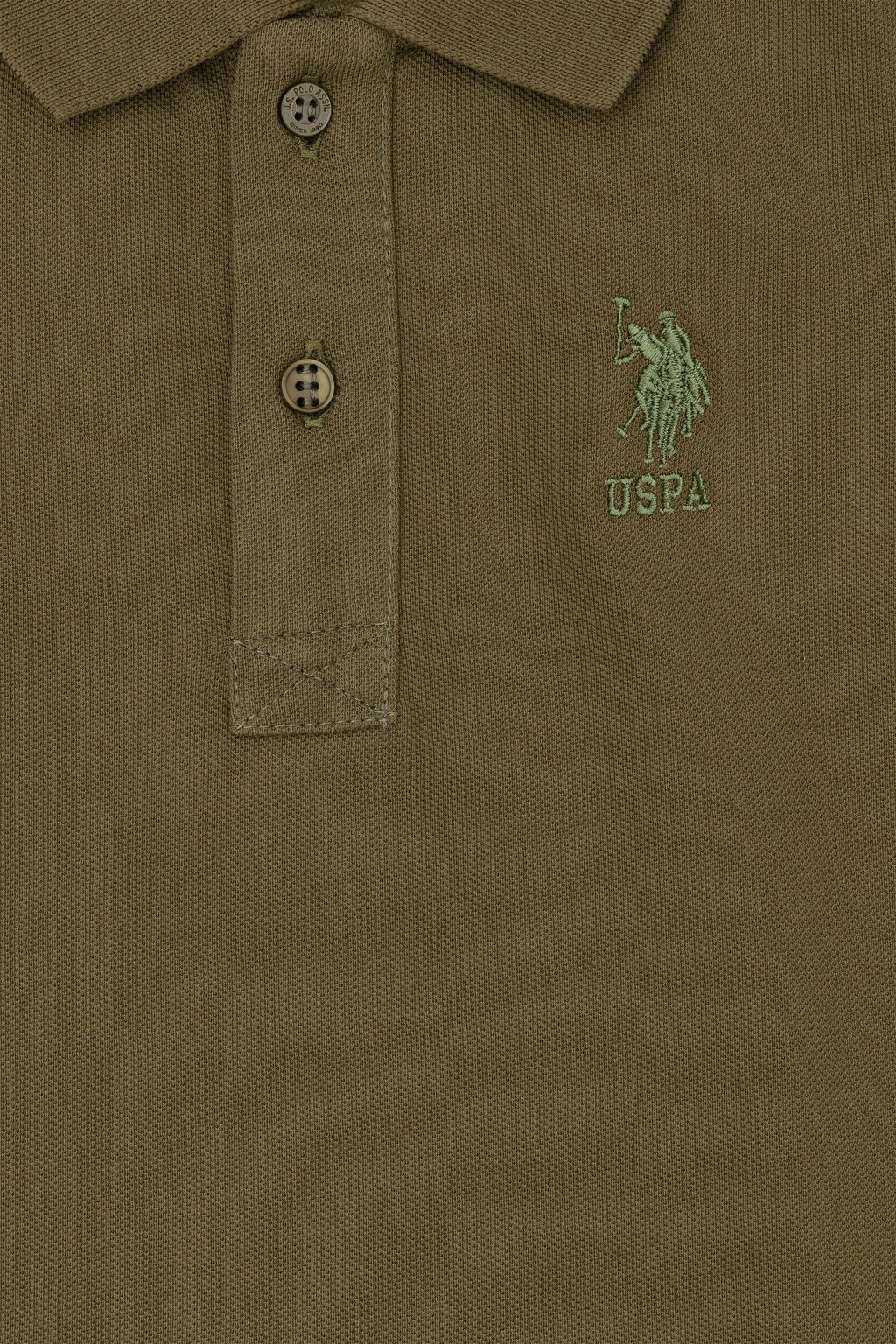 Базовый свитшот цвета хаки для мальчика Неожиданная скидка в корзине - U.s. polo assn фото 3