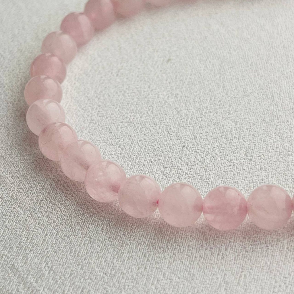 Бусы из Розового кварца