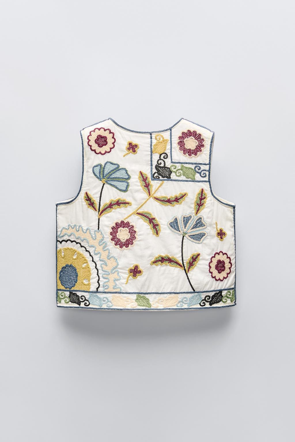 EMBROIDERED WAISTCOAT - Zara фото 2