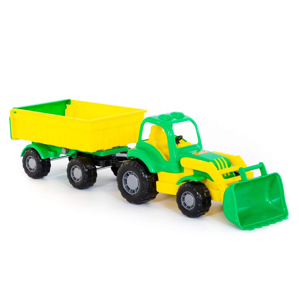 Крепыш, трактор с прицепом №1 и ковшом - Полесье фото 4